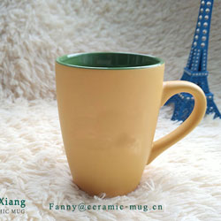 Double Colored Matt Ceramic Mugs