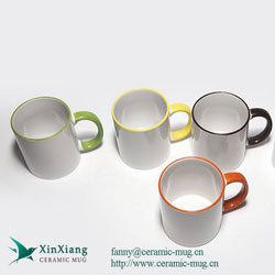 Color Glazed Ceramic Mugs