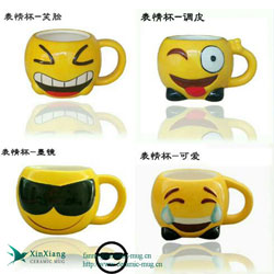 Expression cups Ceramic mugs