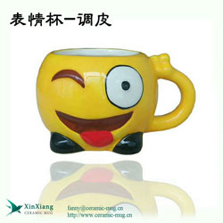 Naughty Expression Ceramic Mugs