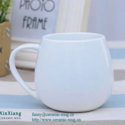 Soup Cup Ceramic Mugs White