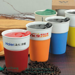 Eco cups With Silicone Cover 14oz