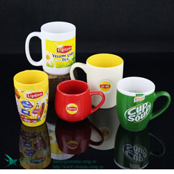 Promotional Ceramic Mugs Color Glazed