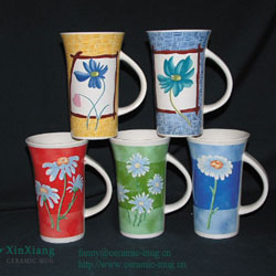 Super High Color Glazed Ceramic Mugs 3