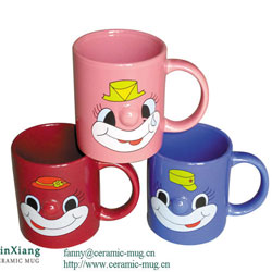 Nose Relief Ceramic Coffee Mugs