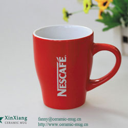 Nescafe Square Ceramic Coffee Mugs