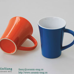 Color Glazed Ceramic Coffee Mugs 10OZ