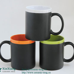 Chalk Ceramic Coffee Mugs Glazed
