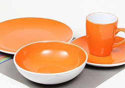 China factory ceramic dinner table set price with good design
