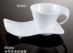 Porcelain factory ceramic embossed cup ceramic mug wholesale 