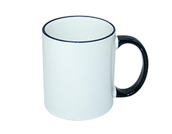 11oz white coffee mug 