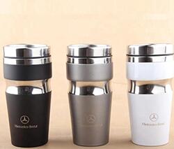 Travel cups with lid Stainless steel insulated 