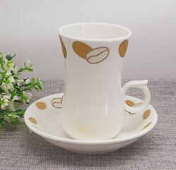 China Ceramic Espresso Custom Ceramic Arabic Tea Cup 