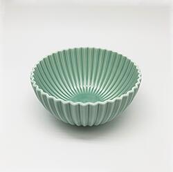 2019 Special Design Shell Shape Custom Ceramic Bowl Colourful Chinese Porcelain Bowls Fruit Food Salad Bowls 