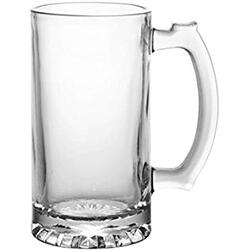 hot sale 500ml glass beer mug with handle 