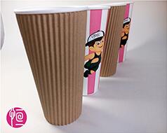 Coffee Paper Cup and Cold Drink Paper Cup Package Container