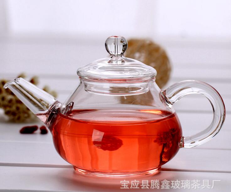 Heat resistant and high borosilicate glass Kung Fu Teapot Tea separator