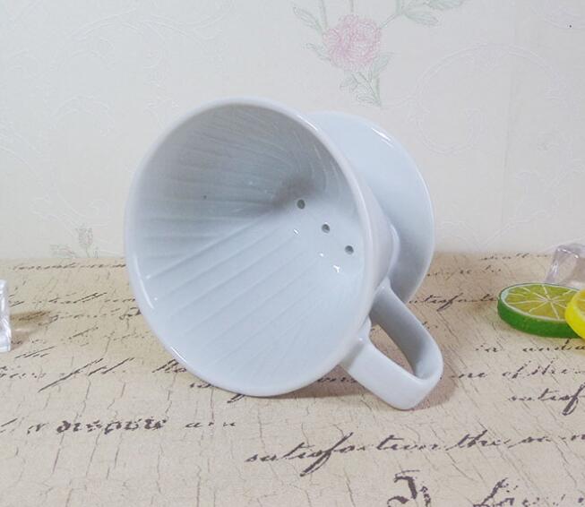 Ceramic coffee filter cup hand made coffee filter cup coffee filter