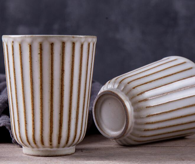 Japanese hand polished ceramic mug