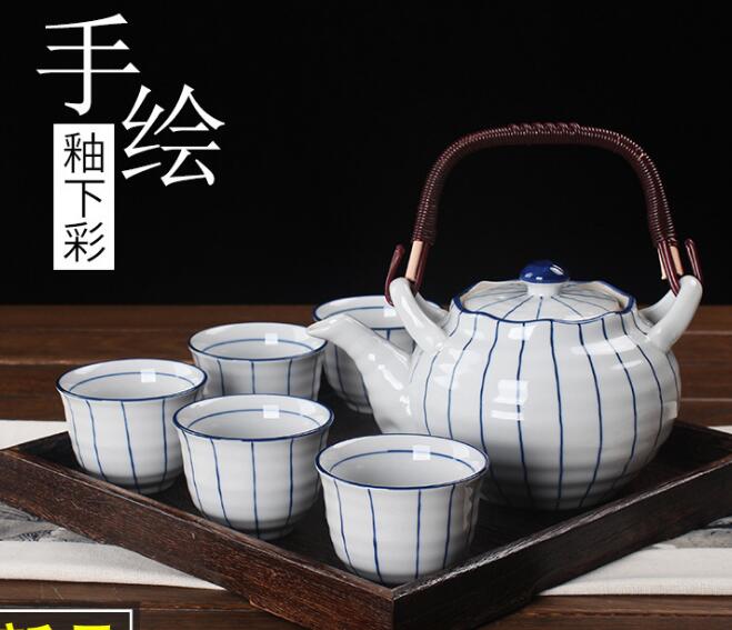 Chinese tea set Japanese tea set gift box set