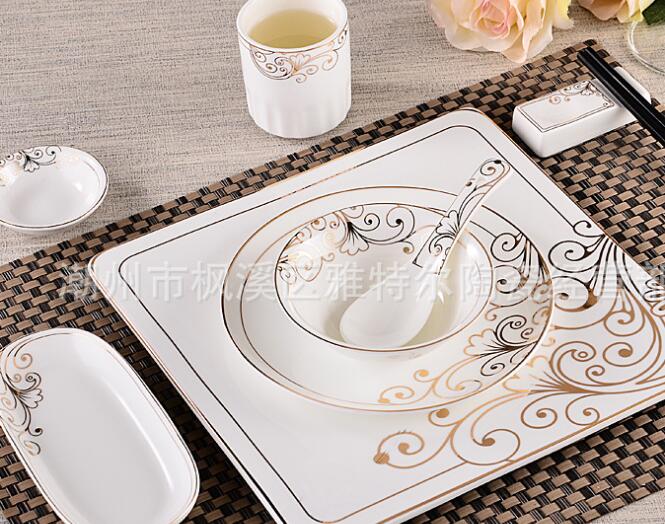 Ceramic tableware hotel supplies tableware wholesale