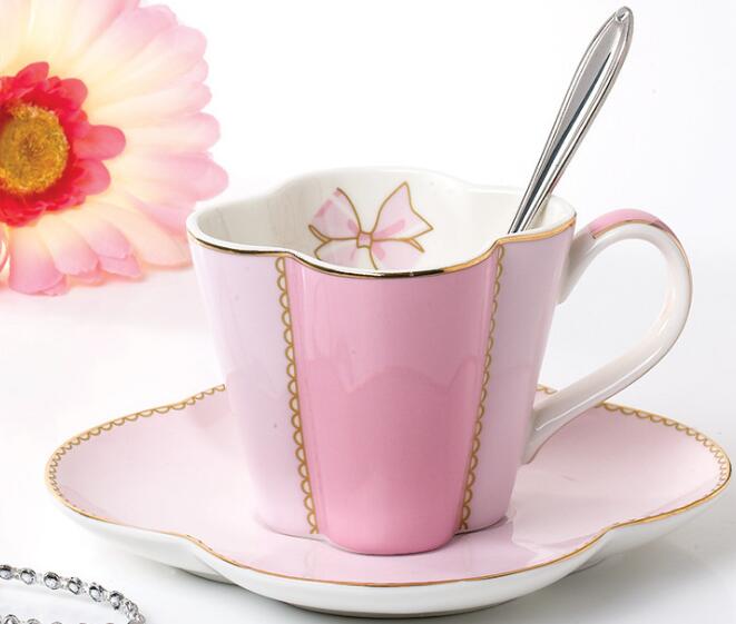 Floris ceramic cups  European coffee cup and Saucer Set