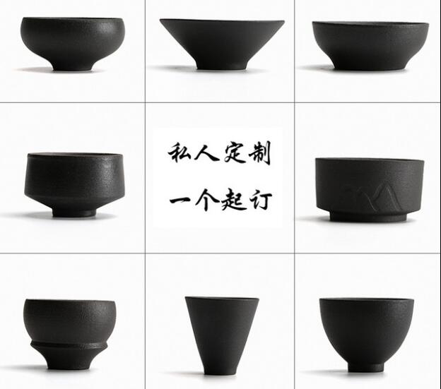 Tea cup ceramic rough pottery tea cup Japanese style single cup