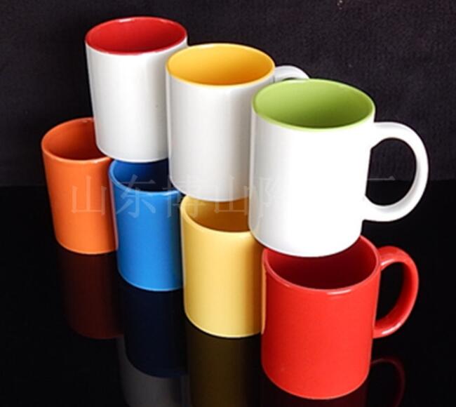 Color glaze Mug color glaze Mug customized advertising logo