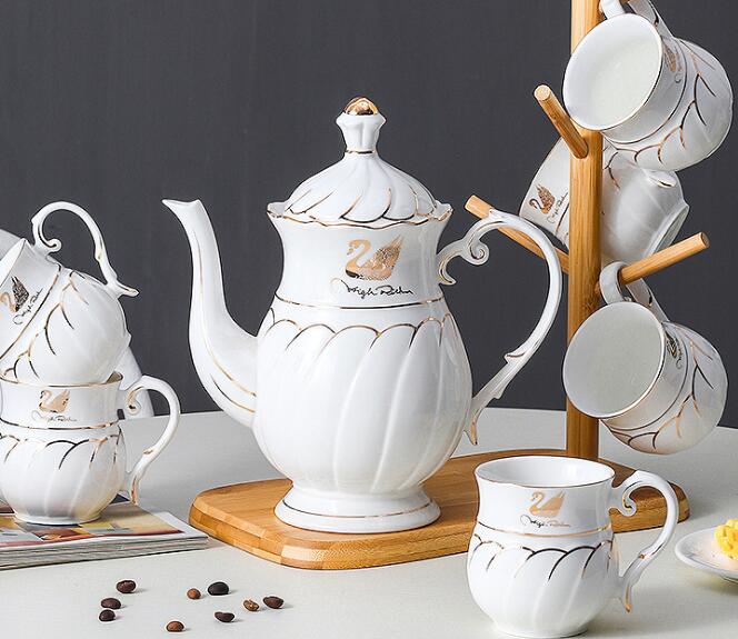 Ceramic coffee set afternoon tea set