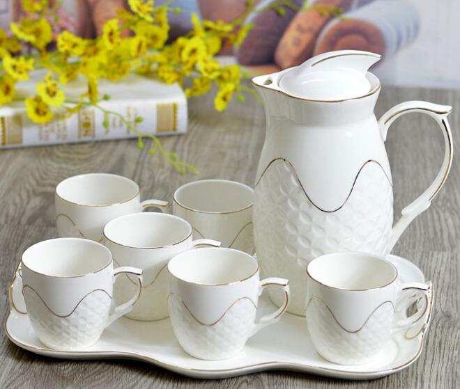 Bone China cold water pot gift box set