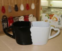 Creative ceramic couple cups  coffee mugs