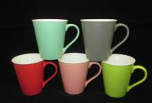 Color glazed ceramic matte cup