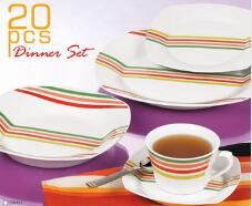 20 head ceramic tableware set ceramic cup and plate