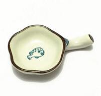 Ceramic disc inkstone Ceramic ink dish