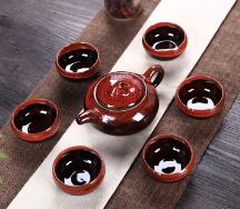 Kiln changing Kung Fu Tea Set