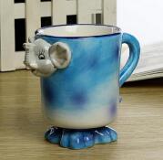 3D water cup lovers water cup hand drawn animal Mug