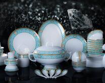 Jingdezhen bone china tableware suit ceramic ware dishes