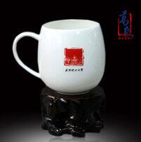 Advertisement promotion cup custom bone china cup