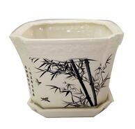Wholesale and retail of ceramic new Sifang flower pot