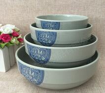 Melamine noodle bowl Korean soup rice bowl