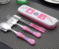 Supply Hello kitty304 stainless steel tableware portable tableware