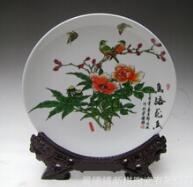 Porcelain display panel Jingdezhen porcelain