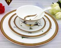 Tableware in luxury hotel ceramic tableware