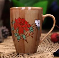 Manufacturer's Brown printed ceramic tea cup ceramic coffee mugs