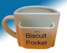 Ceramic biscuit cup shaped Ceramic Mug Coffee Cup
