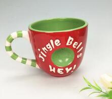 Creative ceramic mug Ceramic cup lovers letter coffee cup