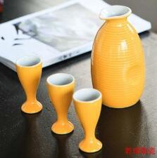 Customized ceramic wine bottle ceramic wine glass