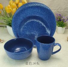 Factory change glaze reaction glaze 16 ceramic Western tableware