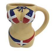 England flag souvenir sexy girl mug Ceramic Christmas Mug