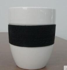 Double ceramic cup ceramic coffee cup